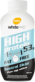 whitePRO High Protein Neutral Eiklar (ca. 17 Eiklar) DAVA