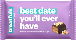 Fruchtriegel, dunkle Erdnuss-Schoko treatfuls