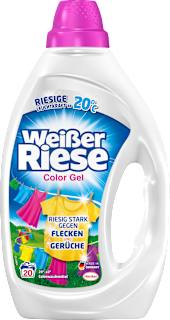 Colorwaschmittel Gel Weißer Riese