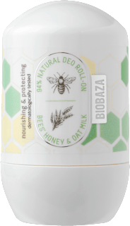 Bees&Oats deo roll-on - med i zobeno mlijeko Biobaza