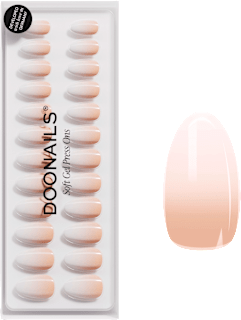 Künstliche Nägel, Soft Gel Press Ons Babyboomer Short Almond  Doonails