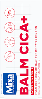 Večnamenski balzam za razdraženo suho kožo Cica+ Mixa