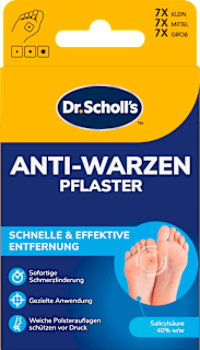 Warzen-Entferner-Pflaster Scholl