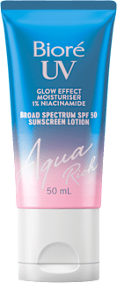 hydratační krém s SPF 50 UV Aqua Rich Glow Bioré