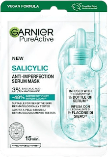 Maschera viso in tessuto Pure Salicylic  GARNIER SKIN ACTIVE