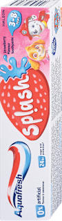 Детска паста за зъби Splash Ягода, 3-8 г. Aquafresh