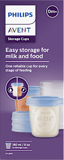 VIA poháriky na skladovanie - 180 ml PHILIPS AVENT