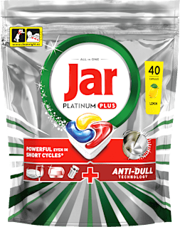 Kapsule za strojno pomivanje posode Platinum Plus All In One Jar