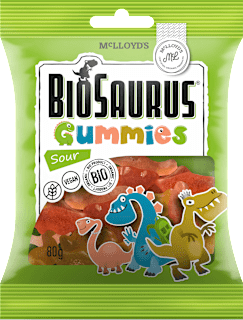 Fruchtgummi Dinosaurier Sauer BioSaurus