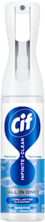 Spray uniwersalny z naturalnymi probiotykami Infinite+Clean All In One, Lotus + Mineral Salt Cif