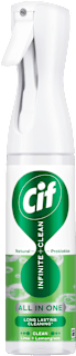 Spray uniwersalny z naturalnymi probiotykami Infinite+Clean All In One, Lime + Lemongrass Cif