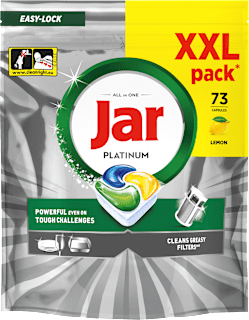Kapsule za strojno pranje posuđa Platinum XXL Jar