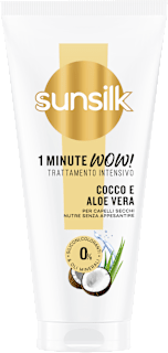 Trattamento intensivo cocco e aloe vera 1 MINUTE WOW sunsilk
