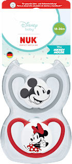 Schnuller Perfect Match Air Micky/Minnie-Maus 18-36 Monate NUK