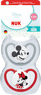 Schnuller Perfect Match Air Micky/Minnie-Maus 6-18 Monate NUK
