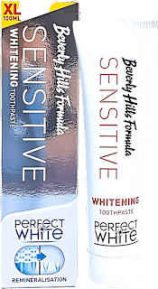 Pastă dinți Perfect White Sensitive Beverly Hills Formula
