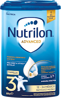 pokračovací mléčná kojenecká výživa 4 Advanced vanilka 12m Nutrilon