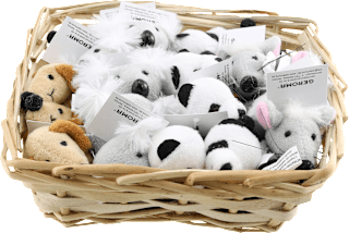 Plüschfigur mit Magnet Dekorieren & Einrichten