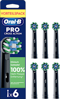 Aufsteckbürsten PRO CrossAction schwarz Oral-B