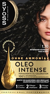 Haarfarbe 1_10 Intensives Schwarz Syoss Oleo Intense