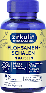 Kapseln Flohsamenschalen Zirkulin