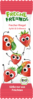 Fruchtriegel Frecher Riegel Apfel & Erdbeere Freche Freunde