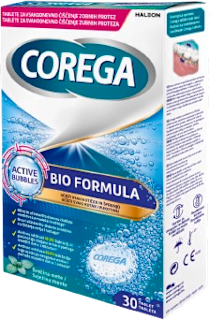 Bio Formula tablete za čiščenje zobnih protez COREGA