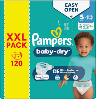 Windeln Baby-Dry Gr. 5 (11-16 kg) XXL Pack Pampers baby-dry