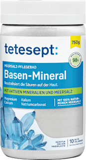 Meersalz-Pflegebad Basen-Mineral tetesept