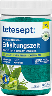 Meersalz-Pflegebad Erkältungszeit tetesept