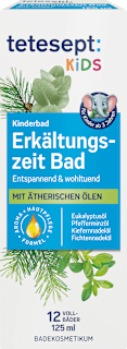 Kinderbad Erkältungszeit Bad tetesept: KIDS