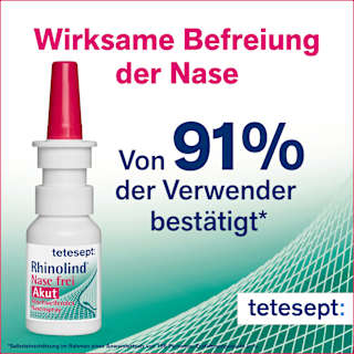 Nasenspray Rhinolind Nase frei  tetesept