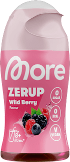 Sirup Wildberry Geschmack, vegan More Nutrition