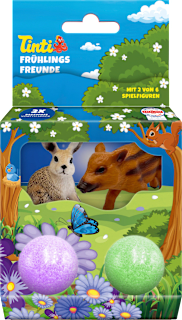 Geschenkset Kinder Badezusätze Ostern Frühlings Freunde 4tlg Tinti