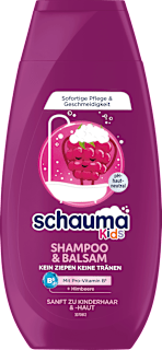 Kinder Shampoo & Balsam Himbeere schauma
