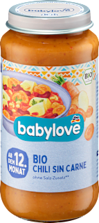 Menü Chili sin Carne ab dem 12. Monaten babylove