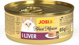 Mokra karma dla kota, mus z wątróbką JosiCat