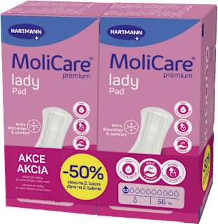 inkontinenční vložky lady Pad 0.5 kapek HARTMANN MoliCare