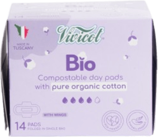 Absorbante de noapte cu aripioare Vivicot