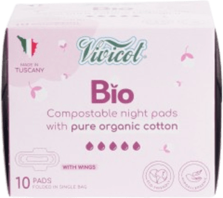 Absorbante de zi cu aripioare Vivicot