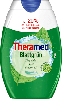 Zahnpasta Gel 2in1 Blattgrün Theramed