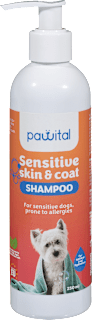 Hipoalergeni šampon za pse in mačke Sensitive skin & coat pawital