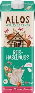 Pflanzendrink, Reis-Haselnuss Natur ALLOS