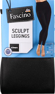 Leggings Sculpt schwarz Gr. 46/48 Fascino