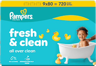 Feuchttücher Fresh & Clean Pampers