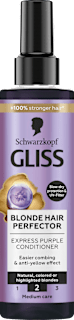 Odżywka do blondów Blonde Hair Perfector Express Purple Conditioner Schwarzkopf GLISS