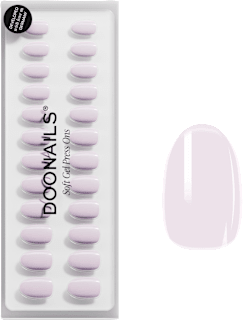 Künstliche Nägel Press Ons Short Round Soft Lilac Doonails