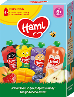 Ovocné kapsičky mix Hami