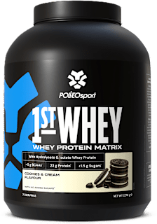 1st Whey proteinski prah – Keks & krema POLLEOsport
