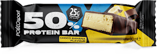 Proteinska pločica 50% - čokolada-banana POLLEOsport